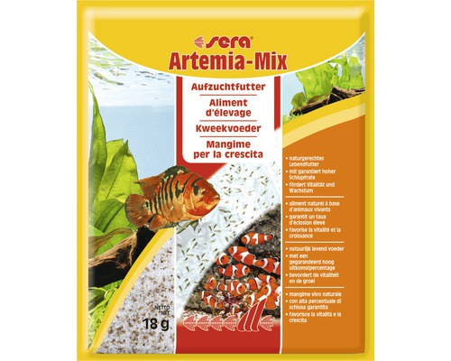 Rearing food sera Artemia mix 18 g