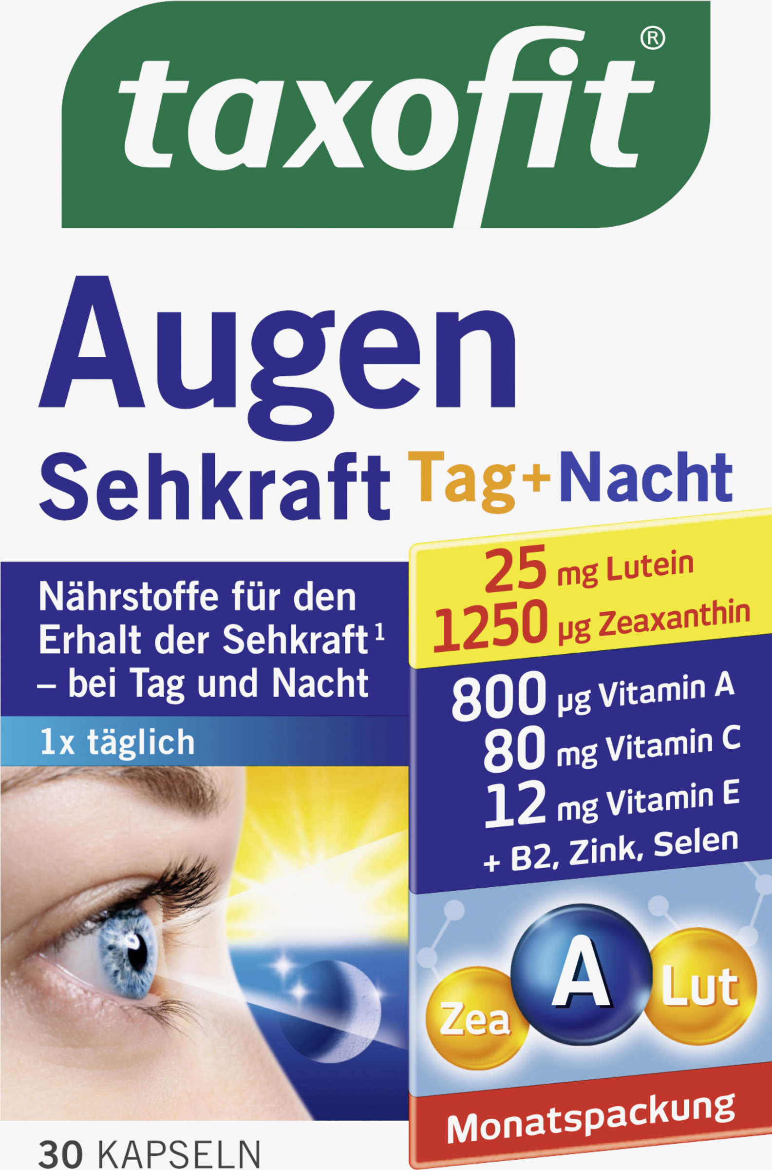 Eye vision day + night capsules