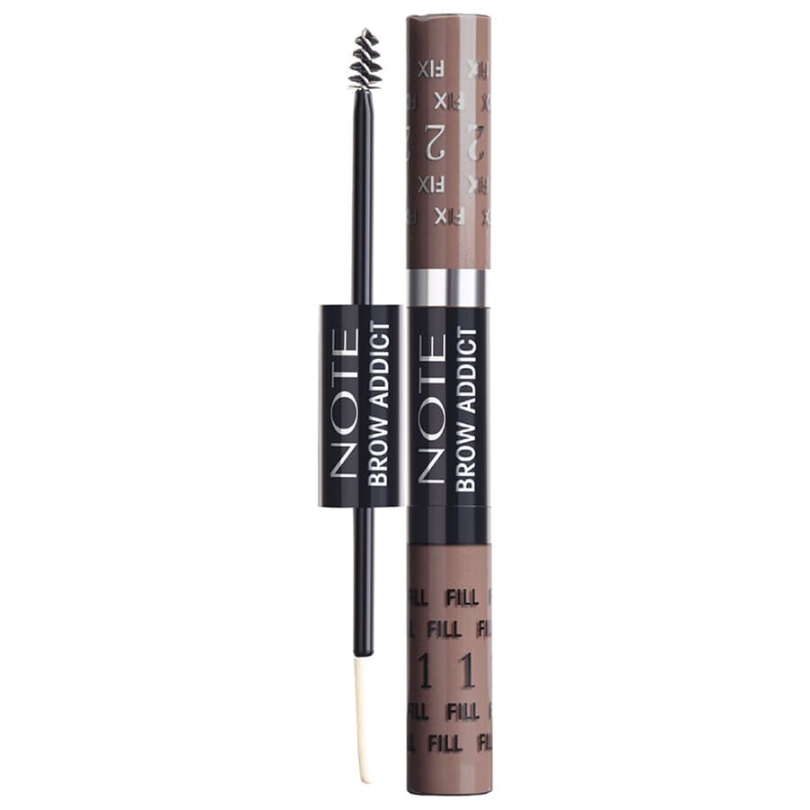 Note Brow Addict Tint & Shaping Gel, No. 03 - Dark Brown