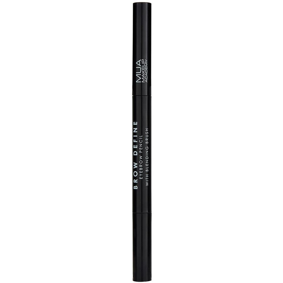 MUA Makeup Academy Brow Define Eyebrow Pencil With Blending Brush, Black