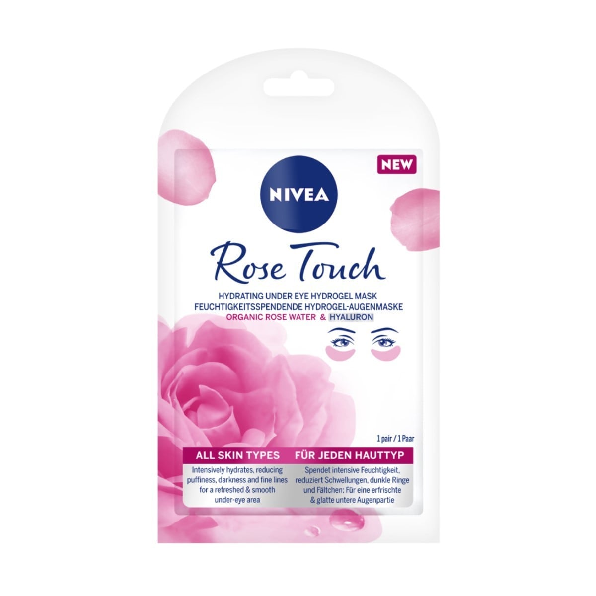Nivea Rose Touch Eye Mask