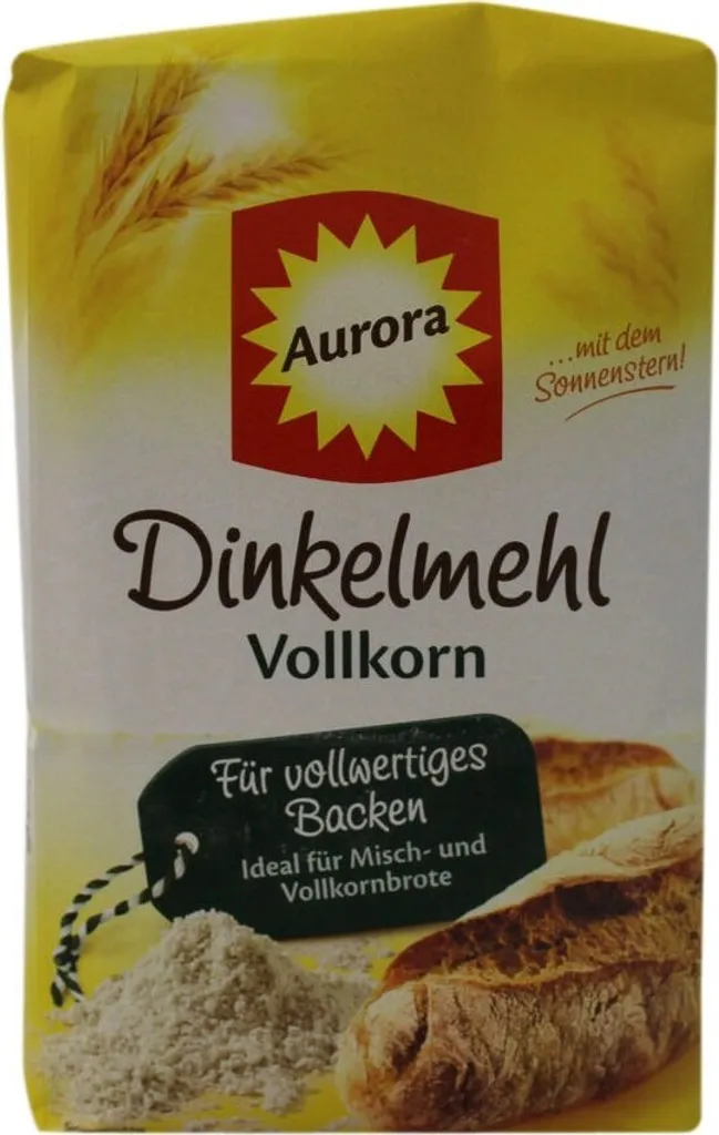 Aurora wholemeal spelt flour for wholemeal bread 1000g