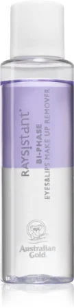 Australian Gold RAYsistant Bi-Phase Make-up Remover Two-phase make-up remover for eyes and lips