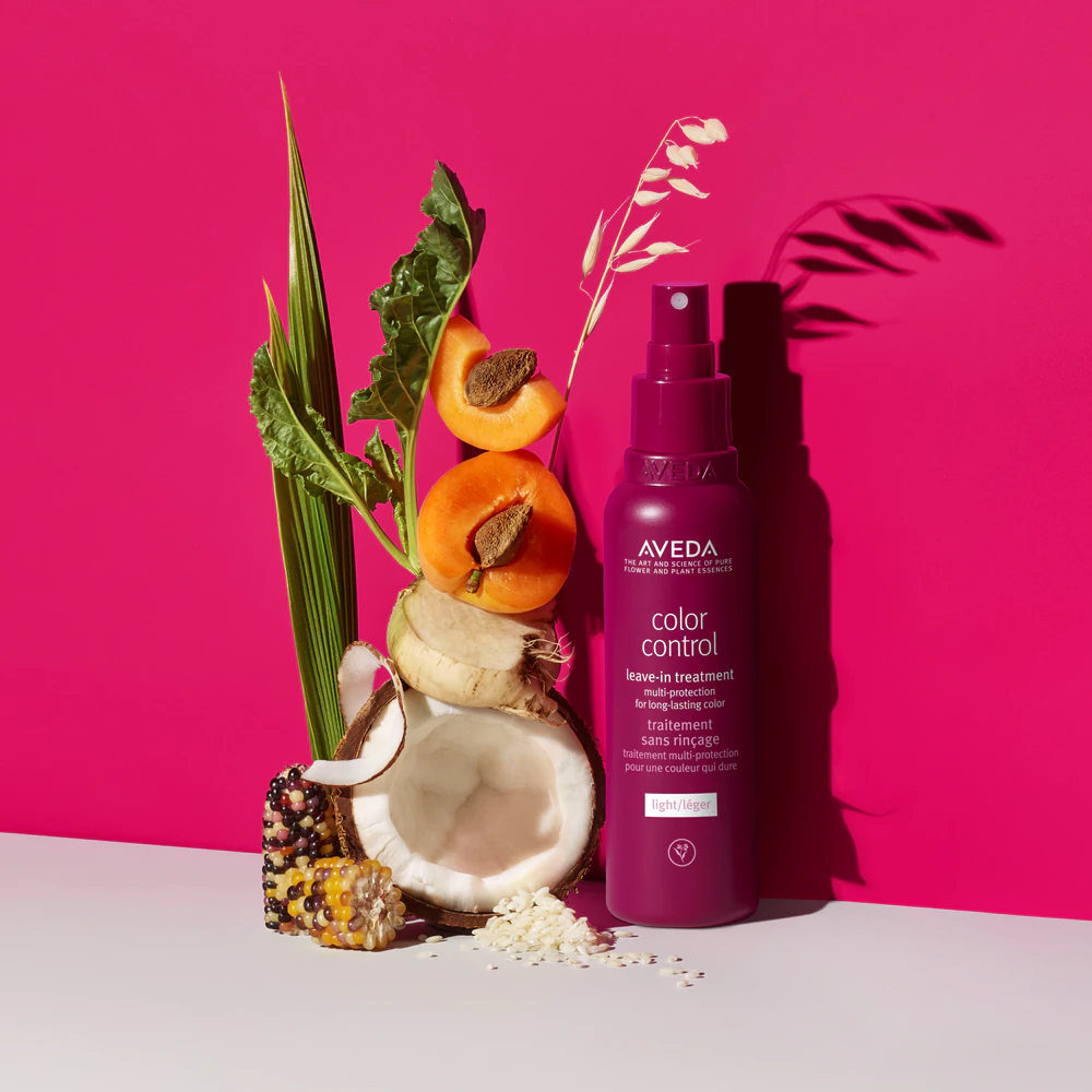 Aveda Color Control Leave-in Treatment Light Conditioner-free serum as a spray for more shine and protection of colored hair