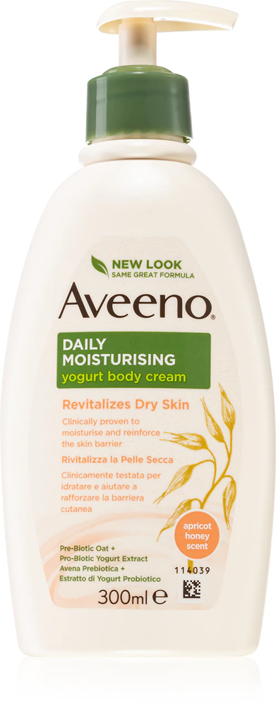 Aveeno Daily Moisturizing Yoghurt body cream nourishing body lotion