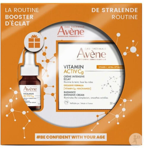 Avene Set Vitamin Activ Cg Cream 50ml + Serum 10ml