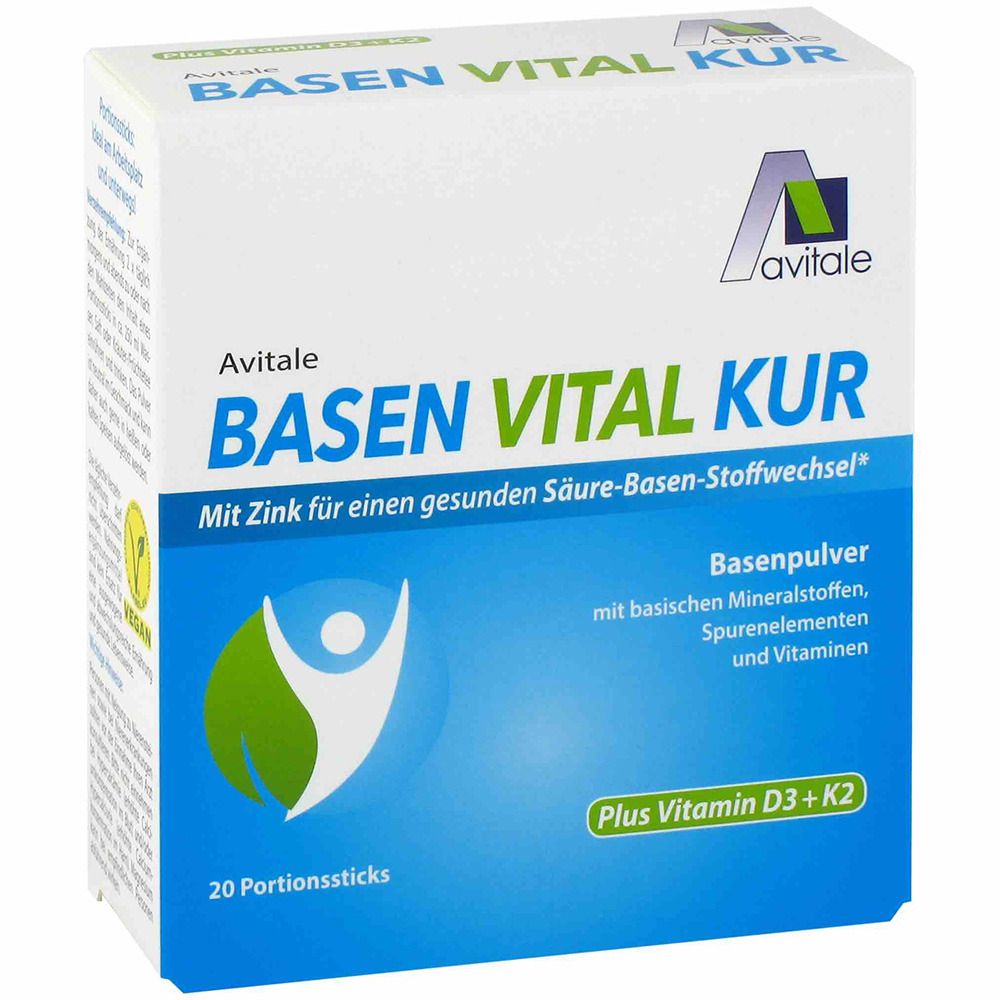 Avital bases vital cure plus vitamin D3 + K2