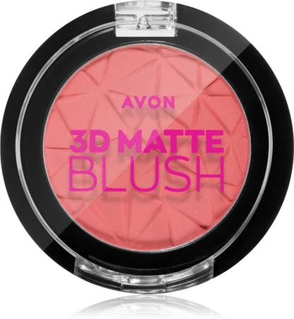Avon 3D Matte powder blusher with a matte effect