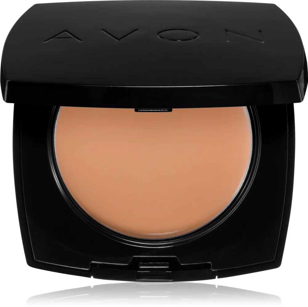 Avon True Color Cream - make-up with powder effect
