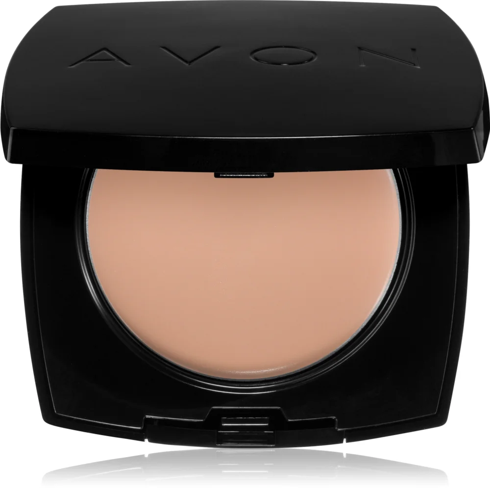 Avon True Color Cream - make-up with powder effect