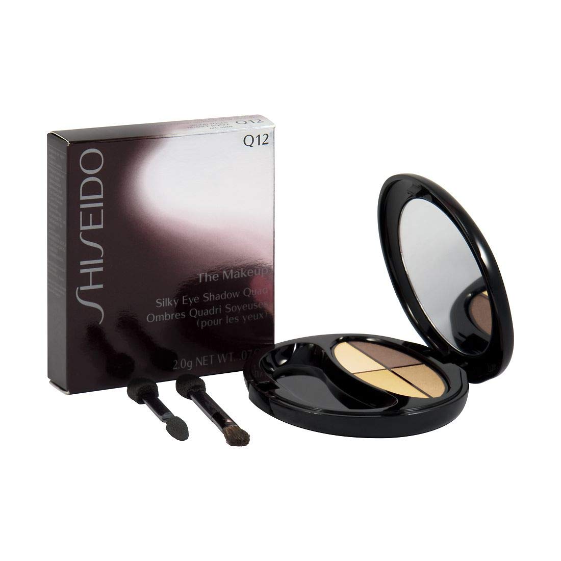 Shiseido The Makeup Silky Eye Shadow Quad – Q12 WOOD TONES – Eye shadow 3 g