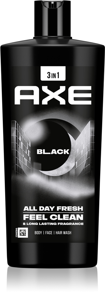 Ax XXL Black refreshing shower gel maxi