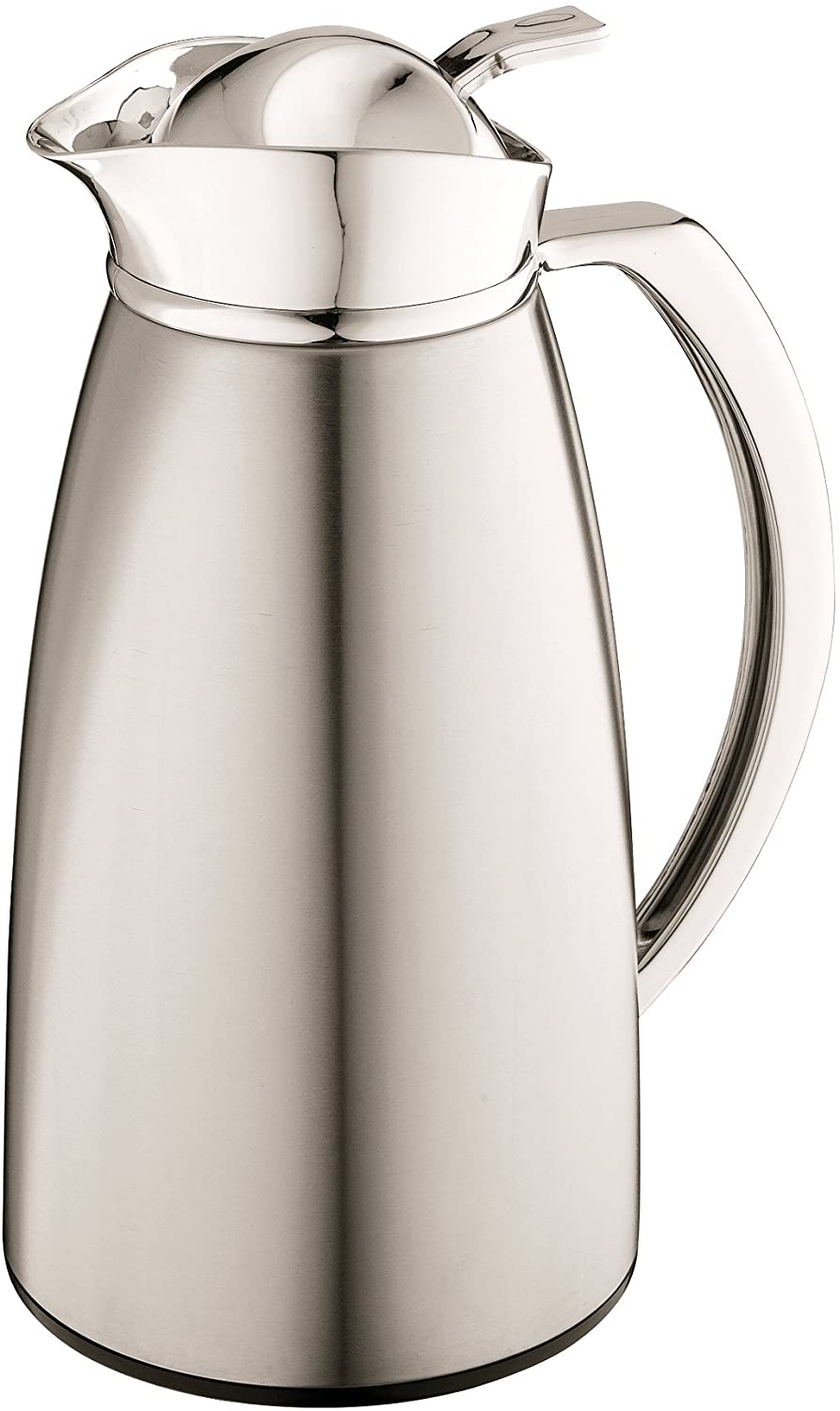 Axentia 116794 Vacuum Flask Cover Glass Insert Coffee Pot, 1 Litre, Stainless Steel, 13.5 x 13.5 x 28 cm