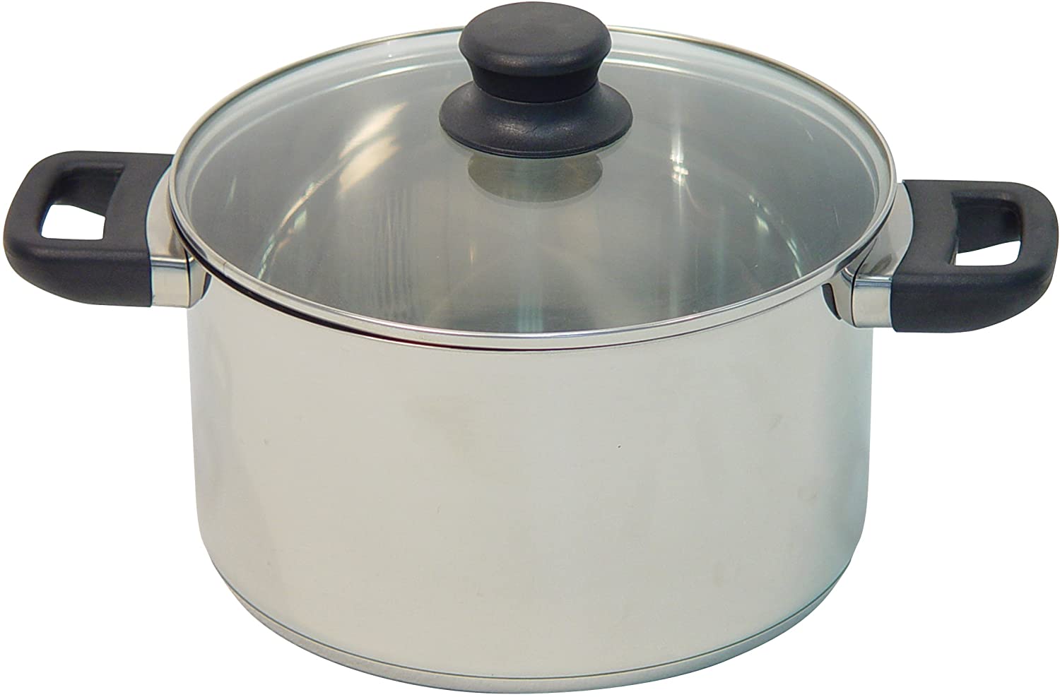Axentia Elsass 221007 Stewing Pot Stainless Steel 24 cm