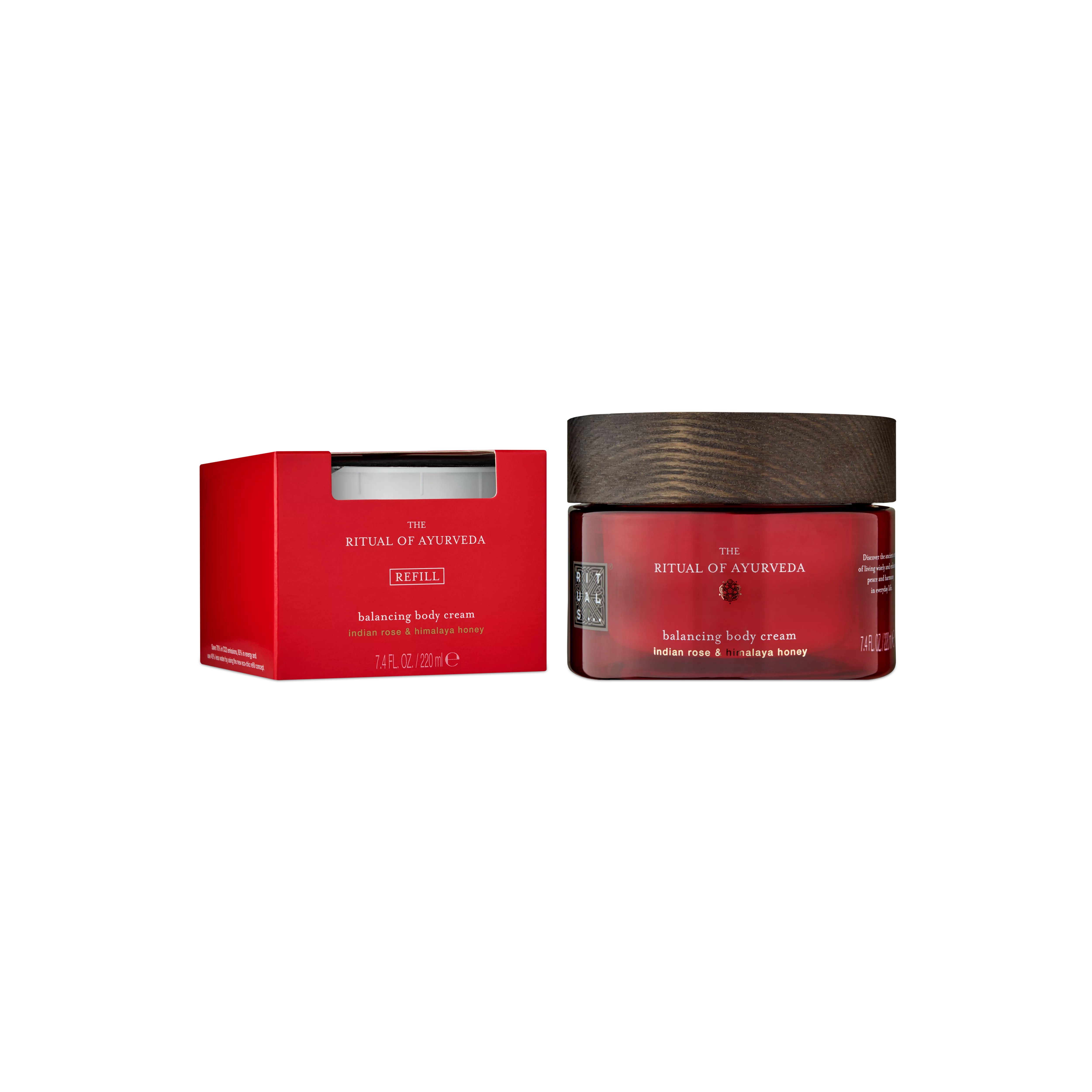 Ayurveda Body Cream and Refill Pack