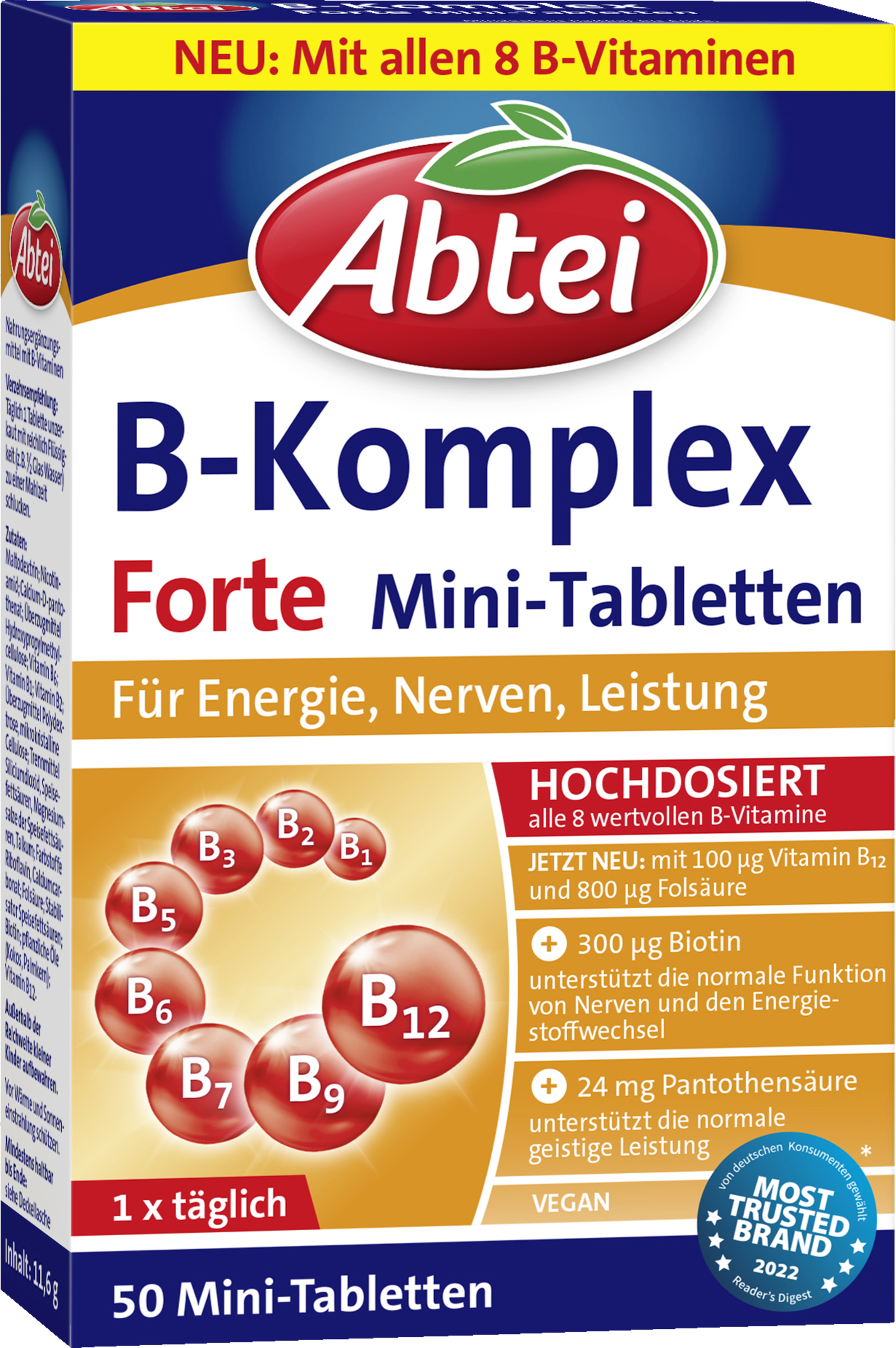 B-Complex Forte mini tablets