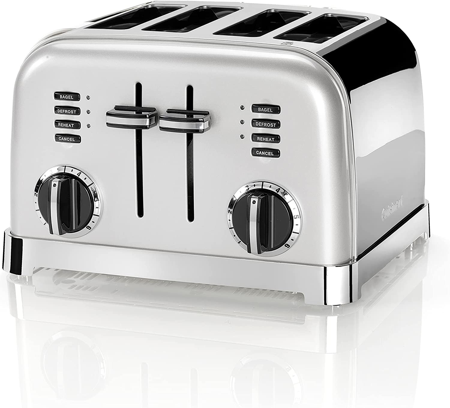 Cuisinart CPT180SE Style Collection 4-Shield Toaster, Stainless Steel, Silver, 283