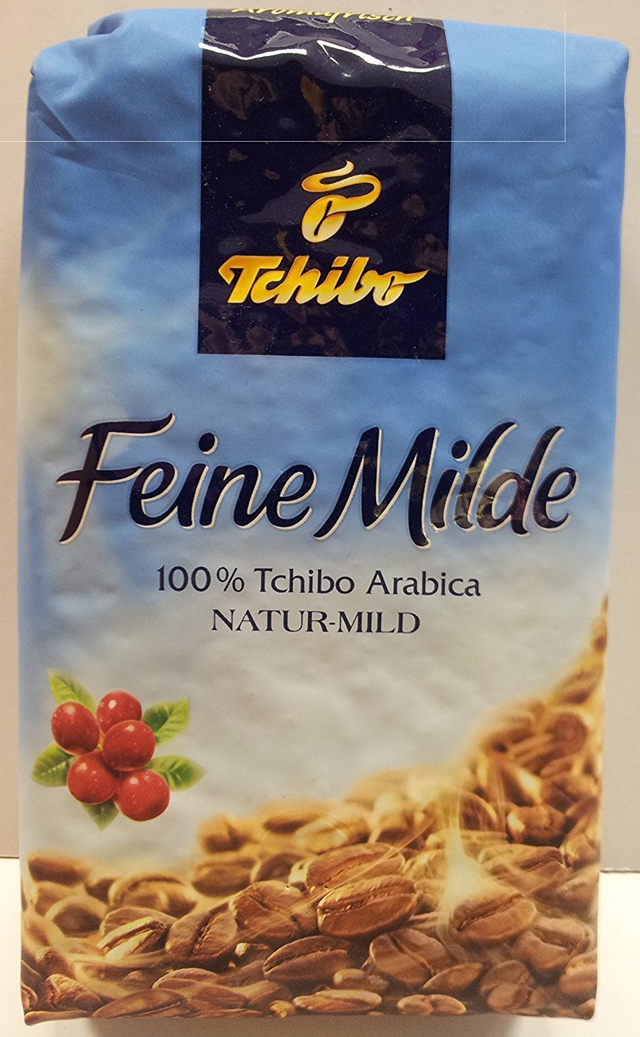 Fine Mild 500g Coffee Beans Tchibo Arabica Natural-Mild