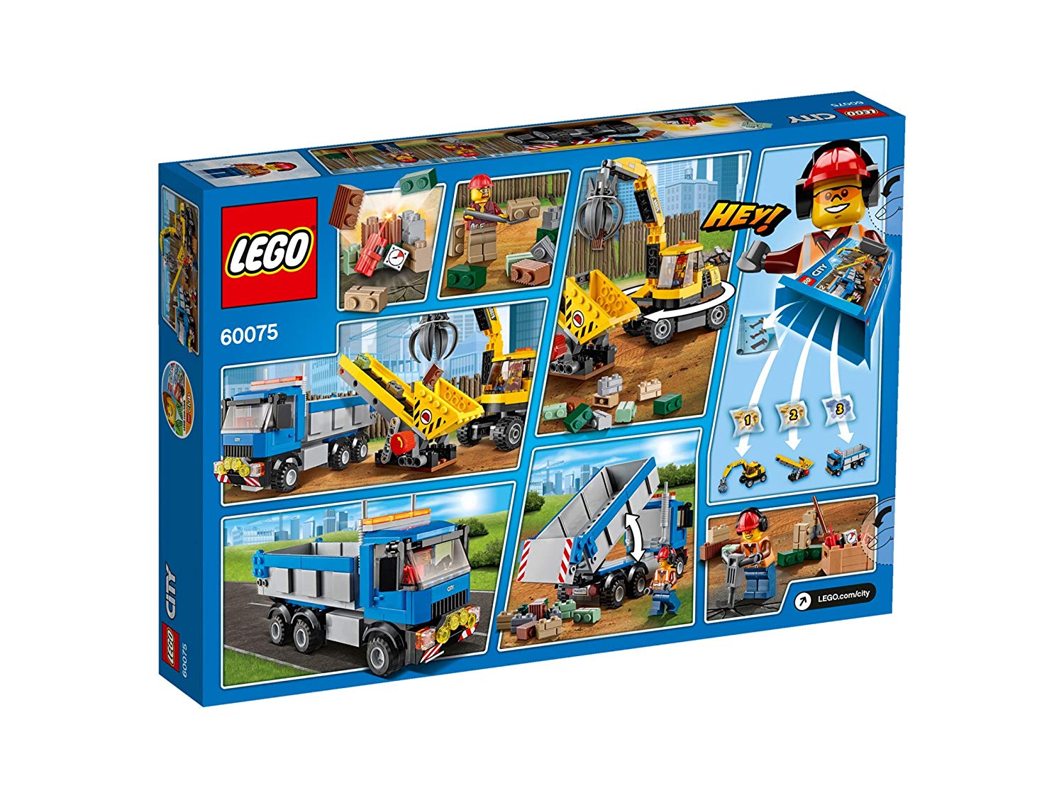 Lego City 60075: Excavator And Truck