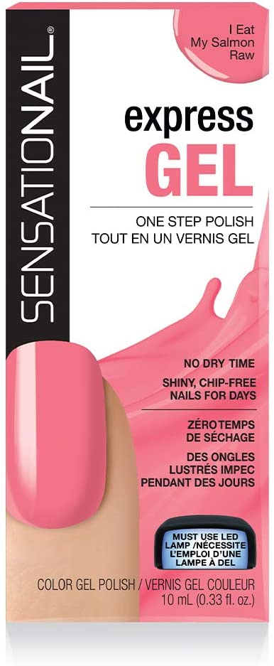 SensatioNail Express Gel Polish I eat my Salmon raw, 1er pack (1 x 10 ml)