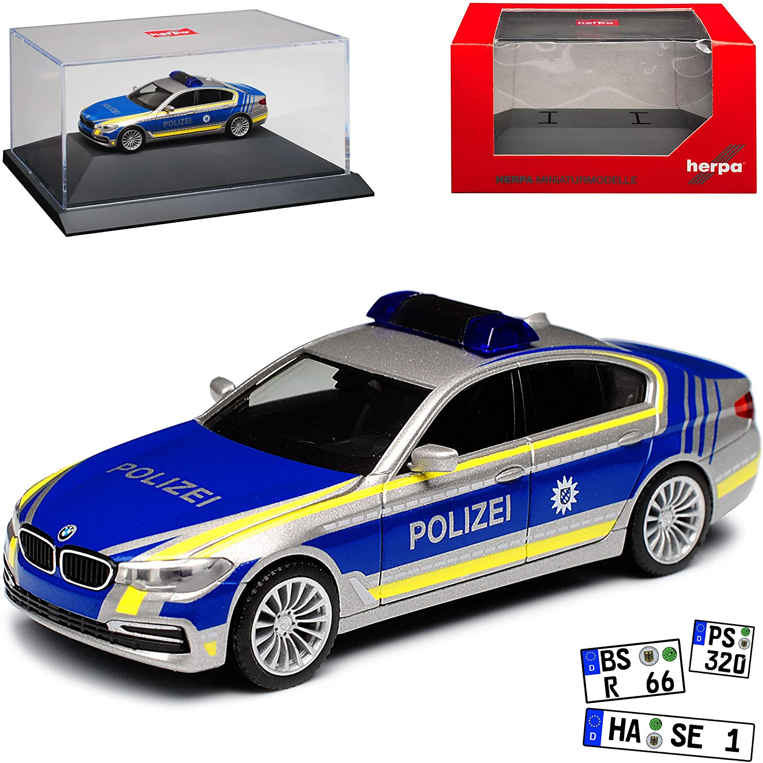 B-M-W 5 Series G30 Limousine Police Munich Pilot Vehicle From 2017 With Bas