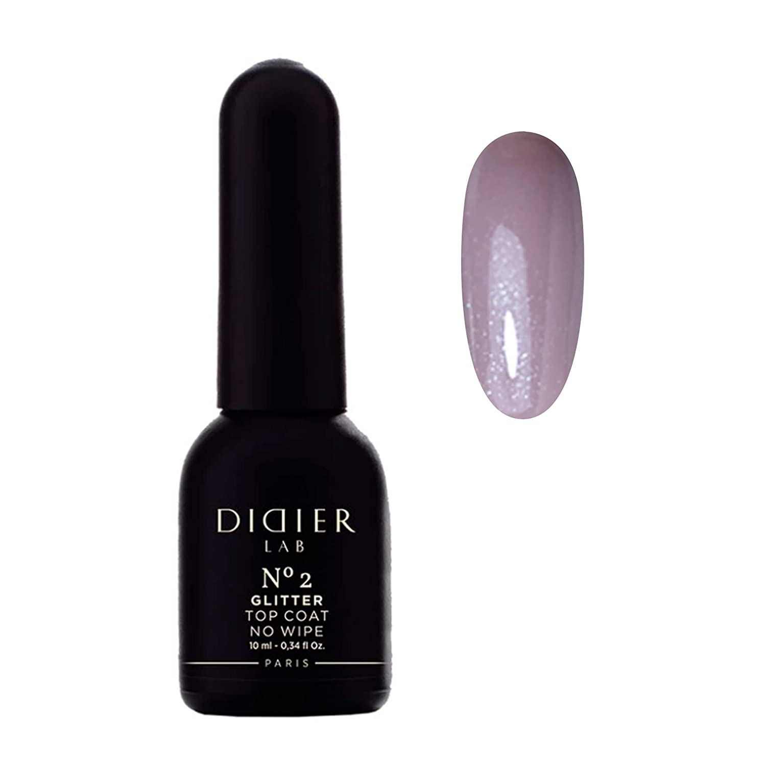Premium Top Coat No Glitter - Didier Lab - Elite Top Coat - Protection from, ‎glitter