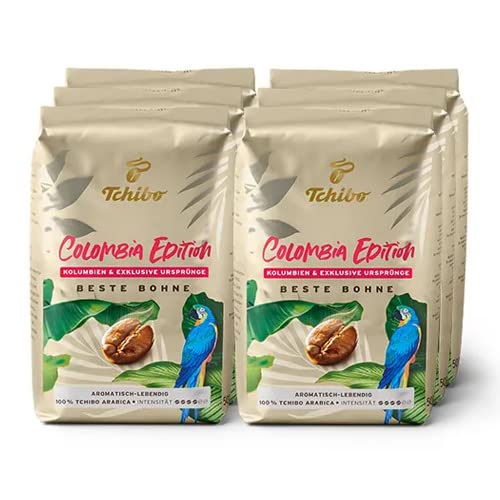 Tchibo - Best Beans Colombia Edition Beans - 6x 500g