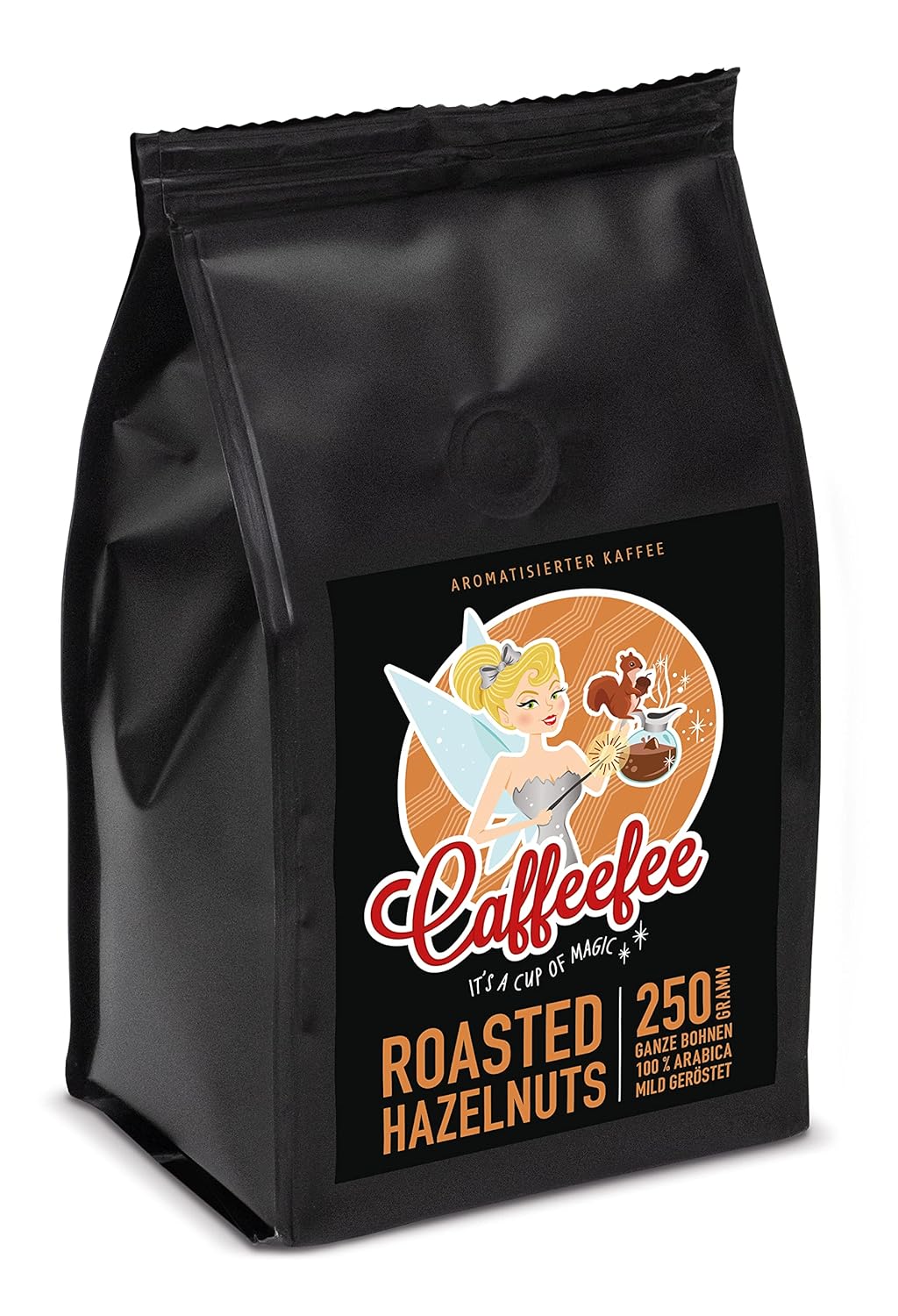 Caffeefee Roasted Hazelnuts Beans 250g Flavored Roasted Coffee