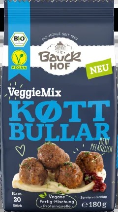Finished mix, Veggiemix Köttbullar, 180 g