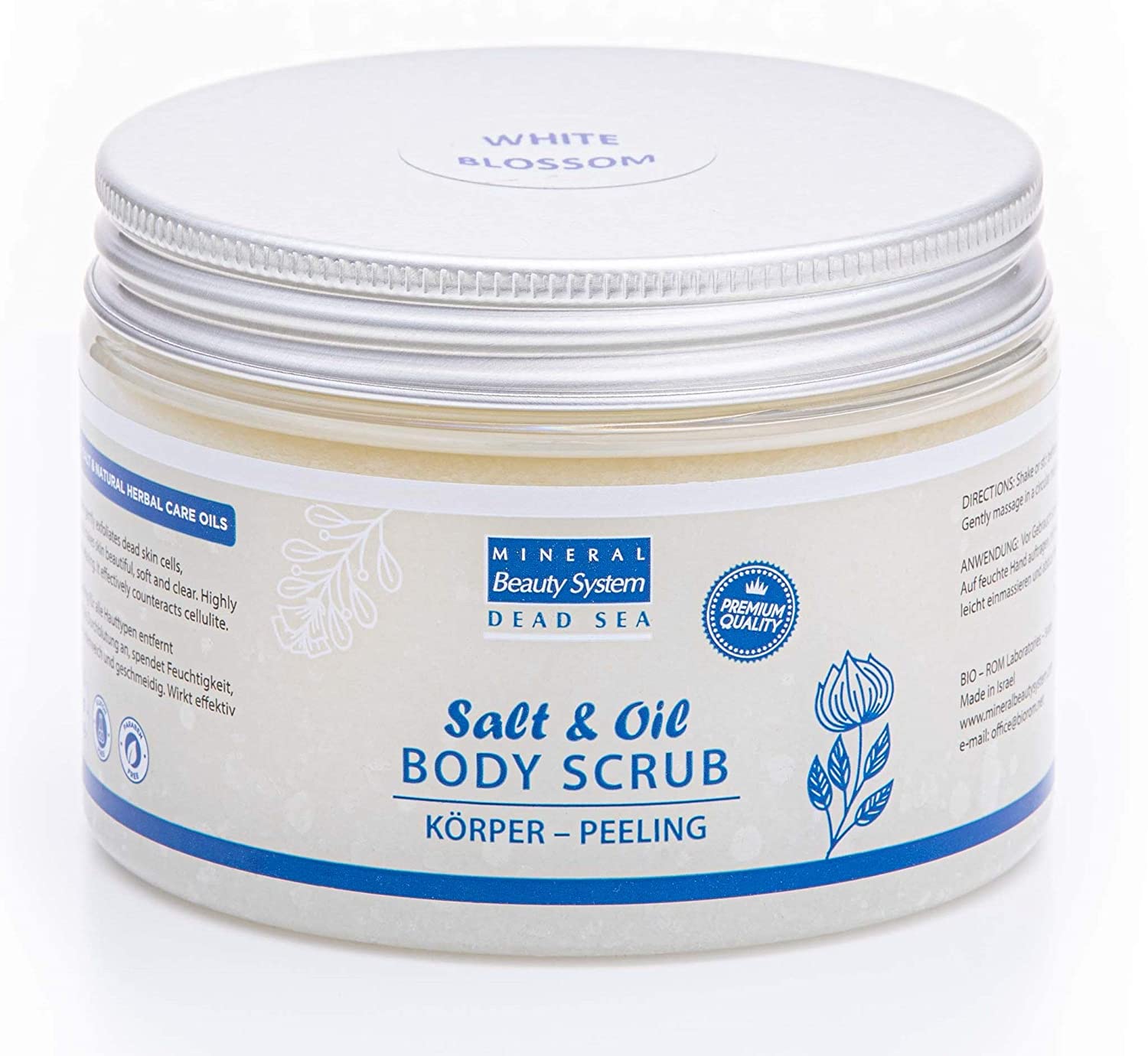 Mineral Beauty System Dead Sea Salt & Oil Body Scrub