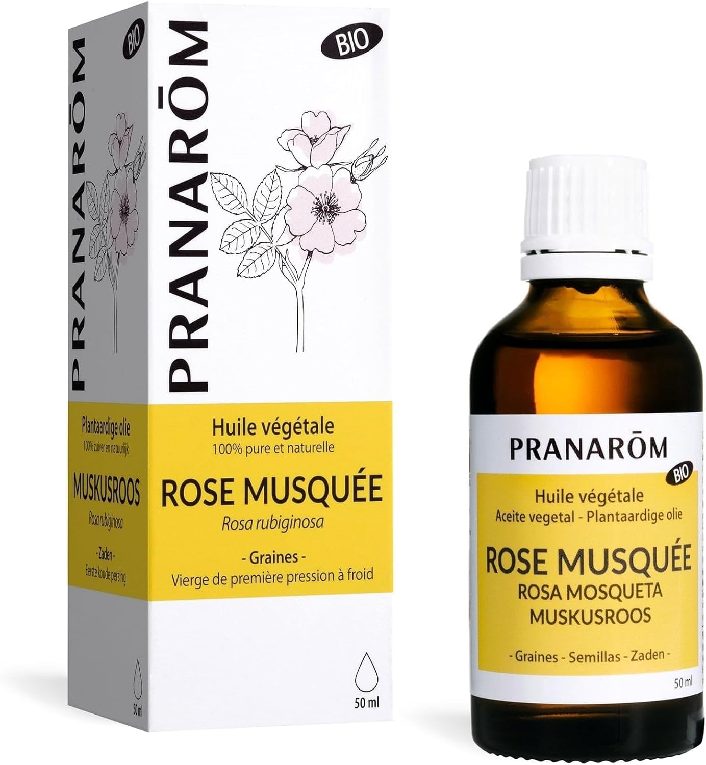 Pranarôm Organic Almond Vegetable Oil 50 ml