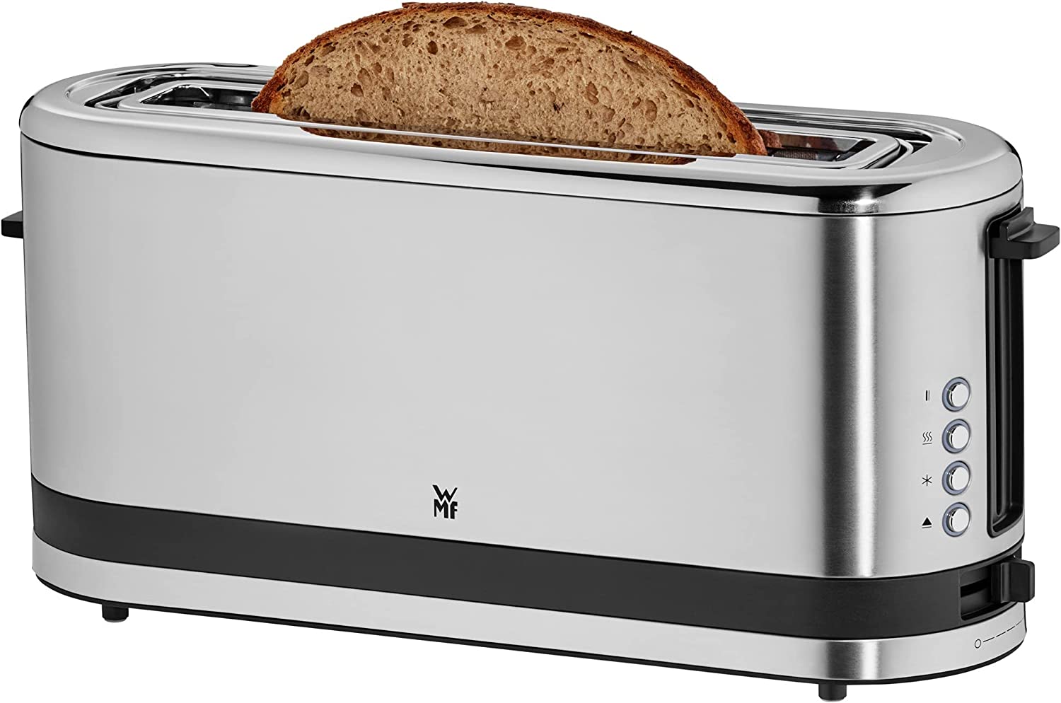 WMF Küchenminis Long Slot Toaster with Integrated Bread Rolls Warmer
