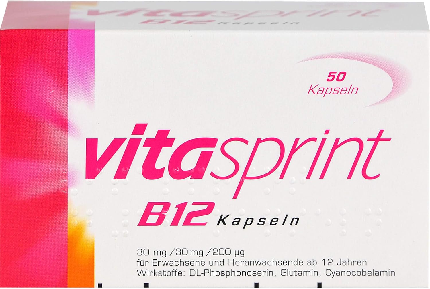 Vitasprint B12 capsules, 50 pieces