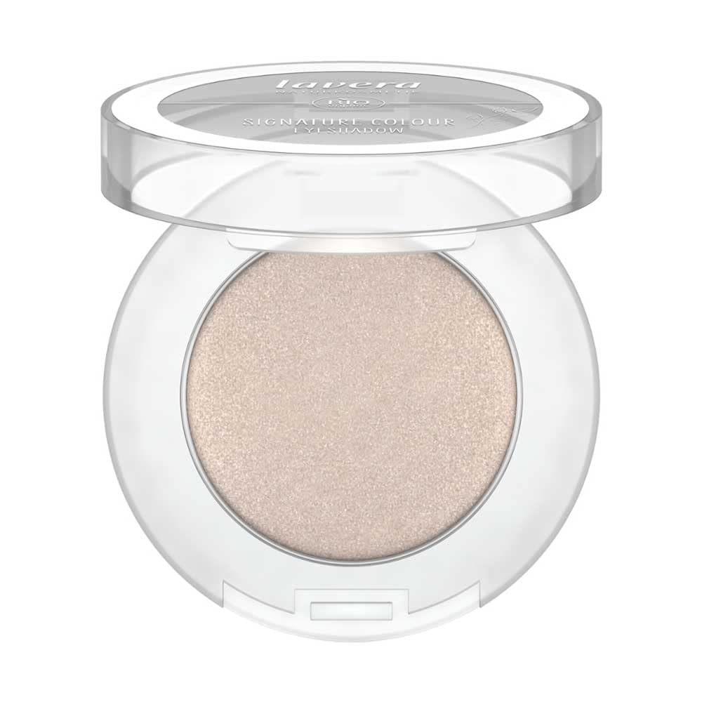 lavera Signature Colour Eyeshadow - Moon Shell 05 - Nude - Organic Almond Oil & Vitamin E - Vegan - Shimmer - Intensive Colour Release (Pack of 1)