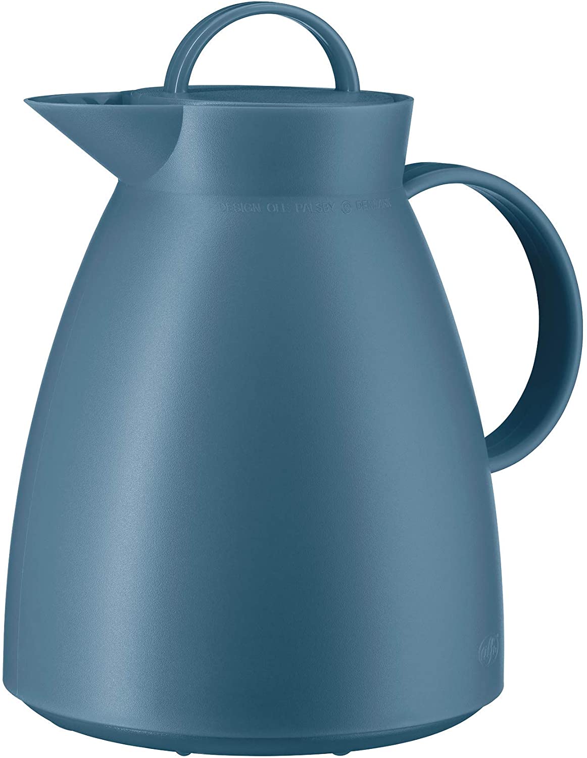Alfi Vacuum Carafe Dan, Coffee Pot, Alu, Screwing Stopper, Vintage Indigo, 1l, 0935060100