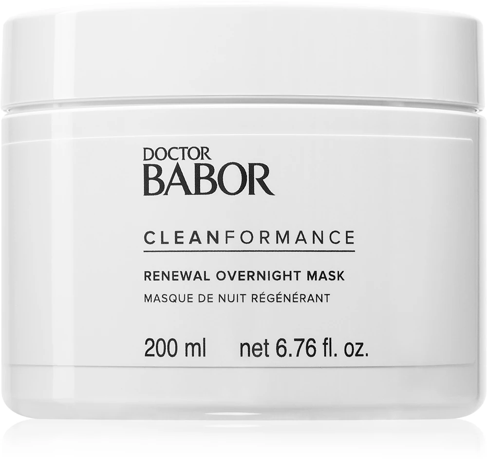 BABOR Cleanformance mask for the night with a nourishing effect