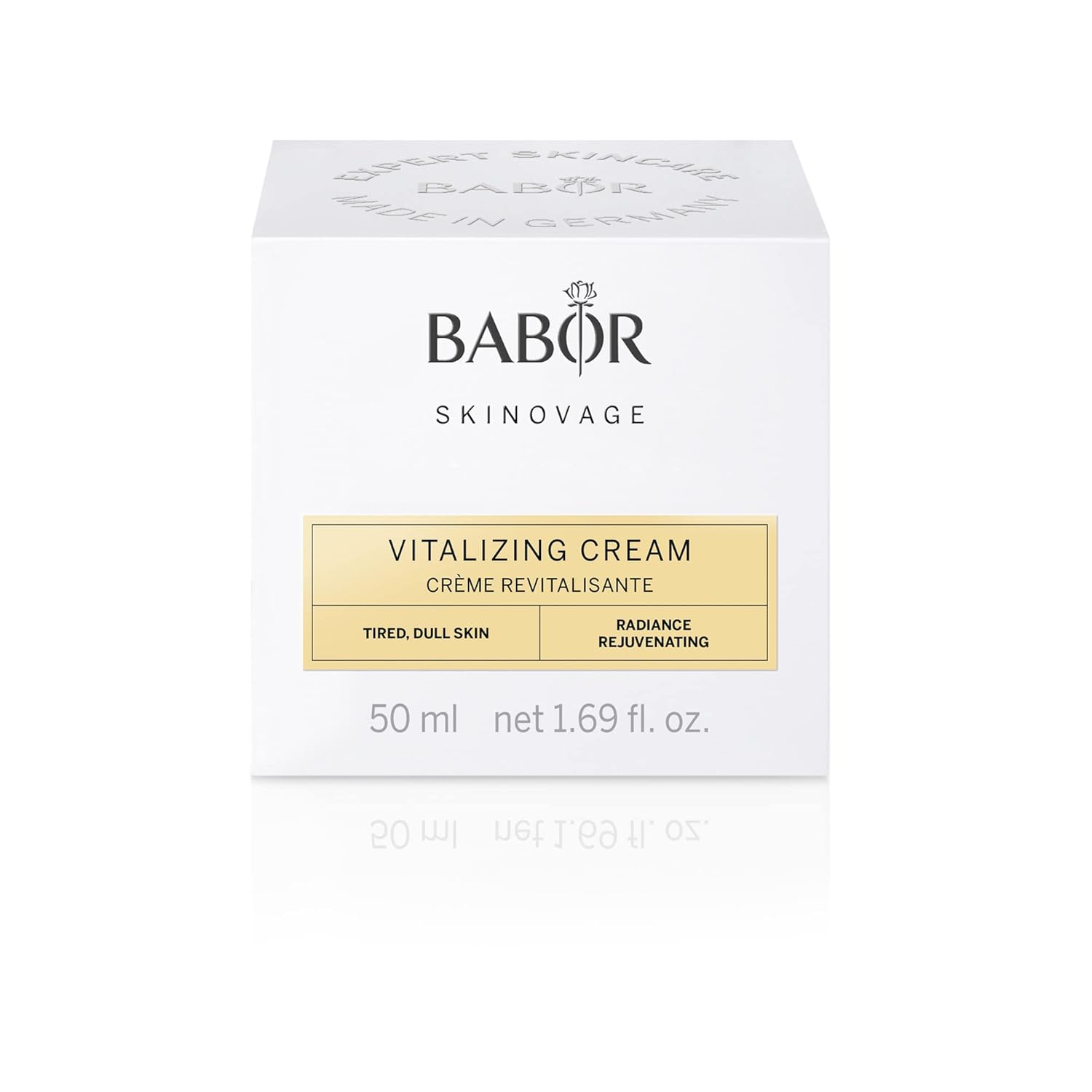 BABOR Skinovage Vitalizing Cream, Face Cream for Tired and Regenerating Skin, Revitalising Moisturiser, Vegan Formula, 50 ml