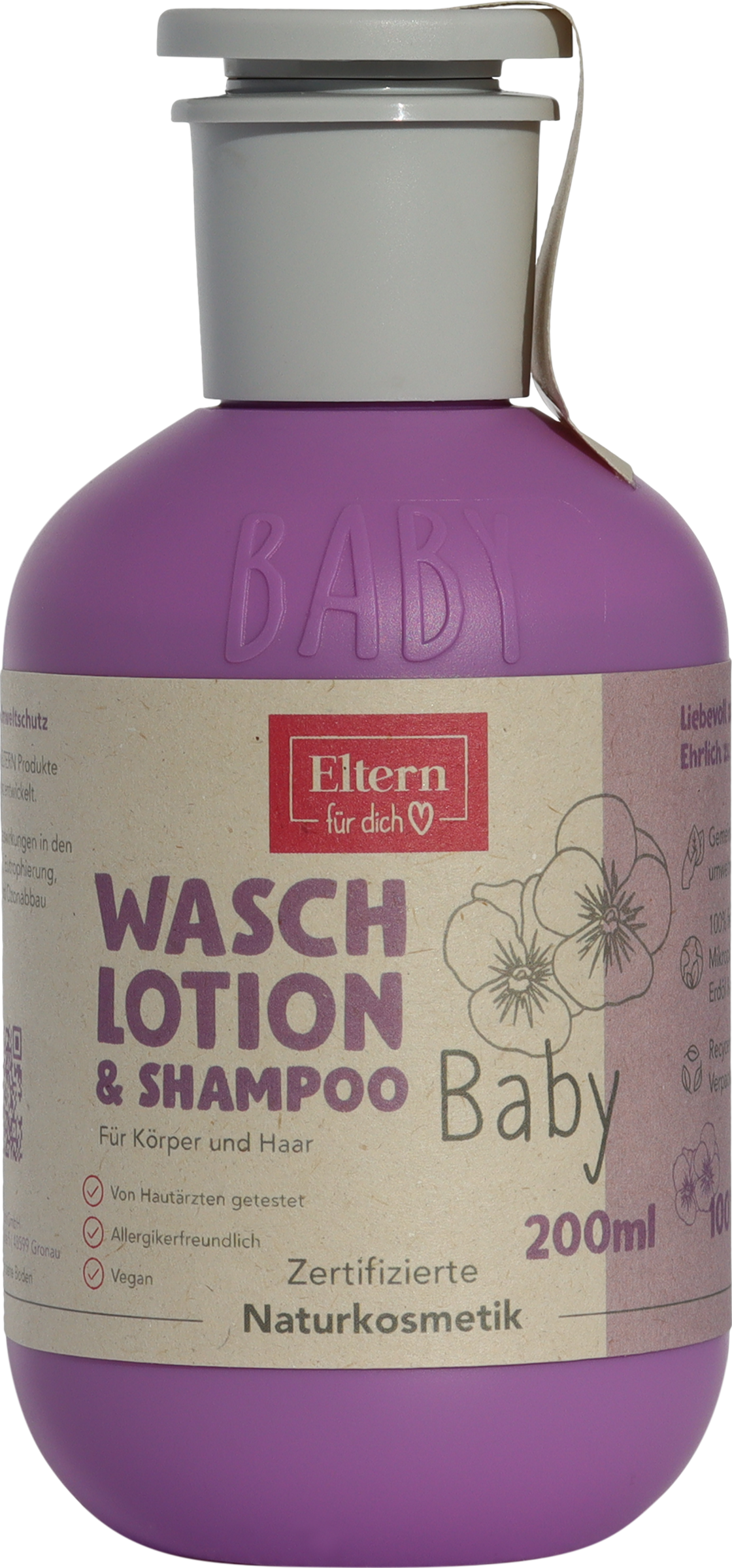 Eltern für dich Baby wash lotion & shampoo