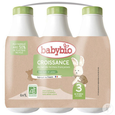 Babybio Liquid Growth Milk 6x1l