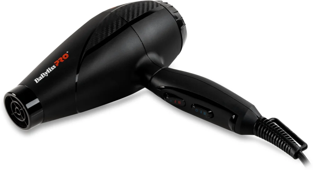 BaByliss PRO Black Star extremely powerful hair dryer with ionic technology