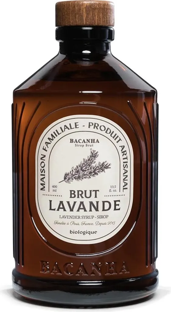 BacanhaLavendel Sirup 400 ml - Französischer Genuss in jeder Flasche