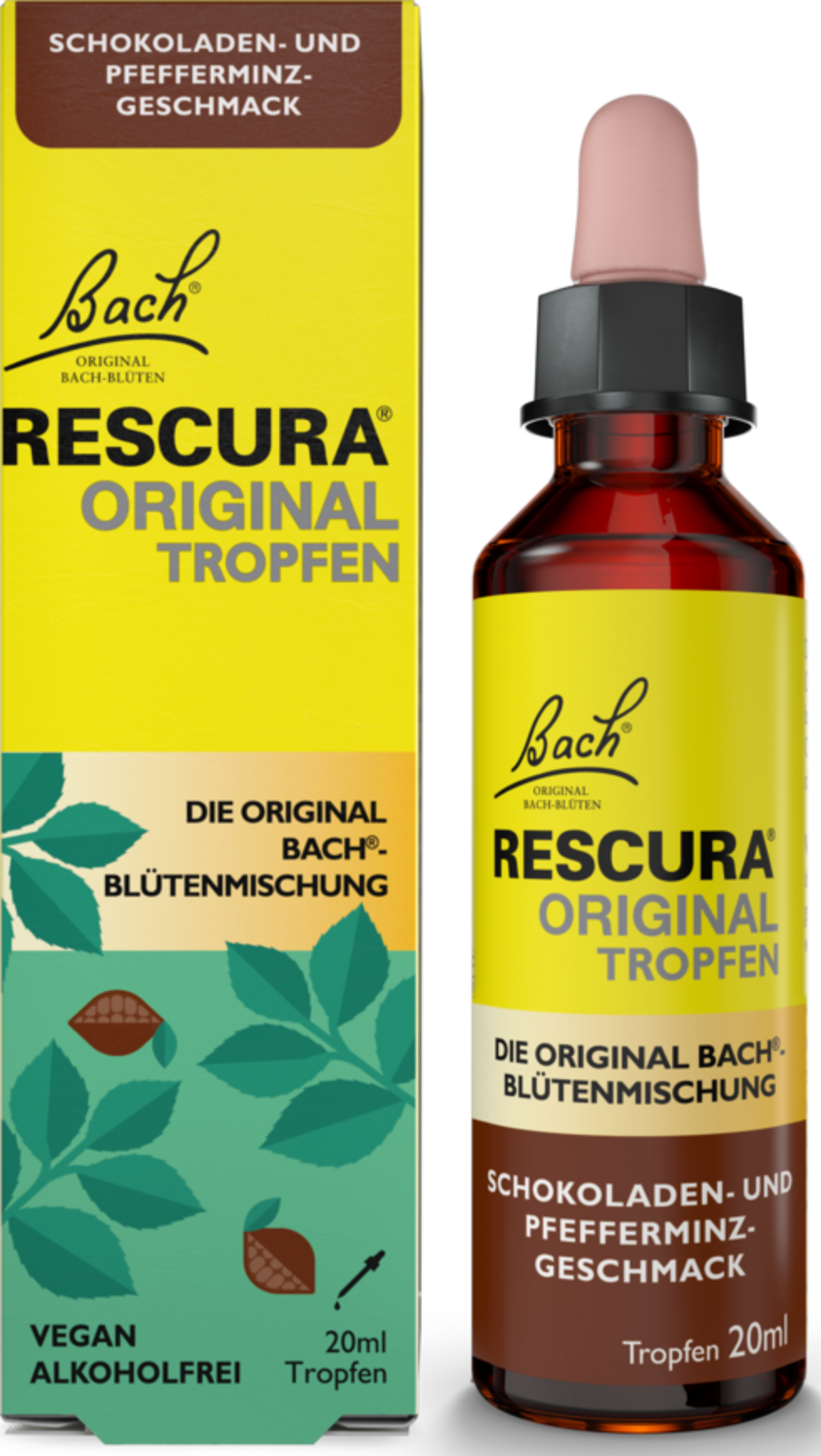 Bach RESCURA Bach flower chocolate-peppermint drops alcohol-free