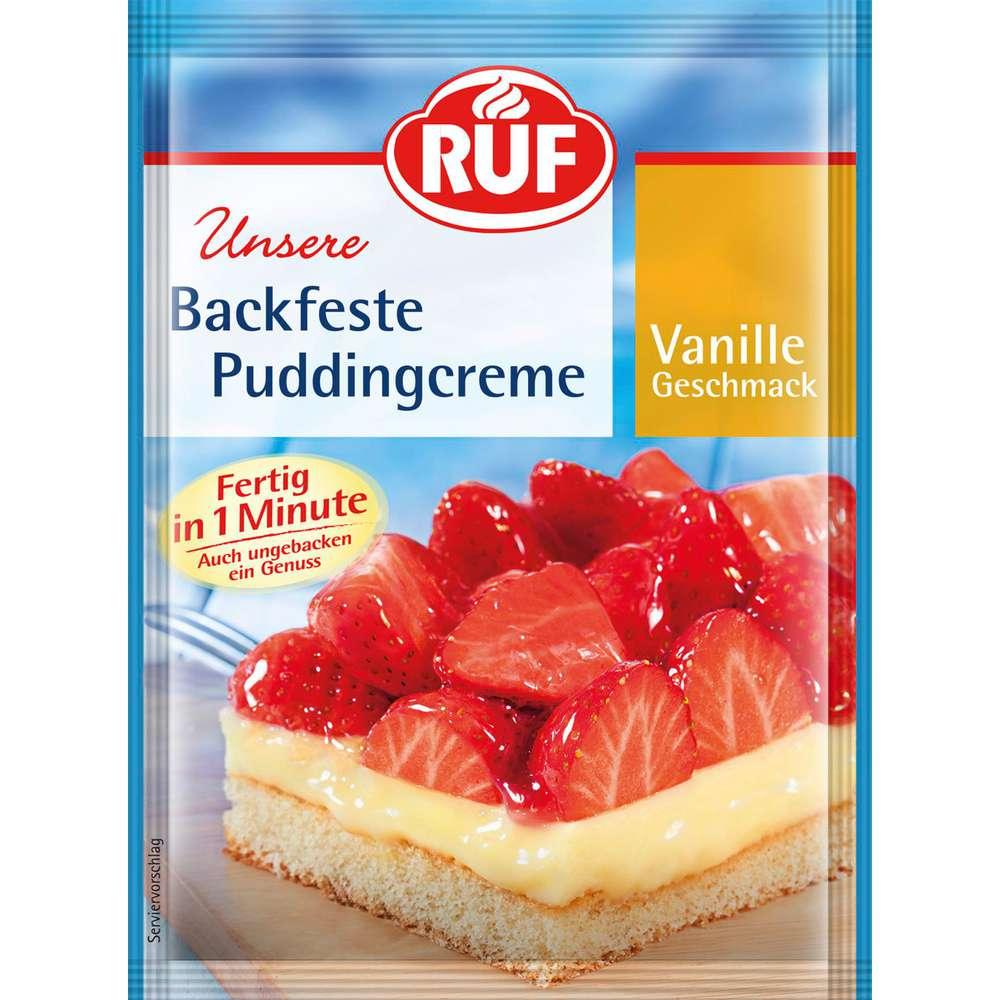 Bake-proof pudding cream