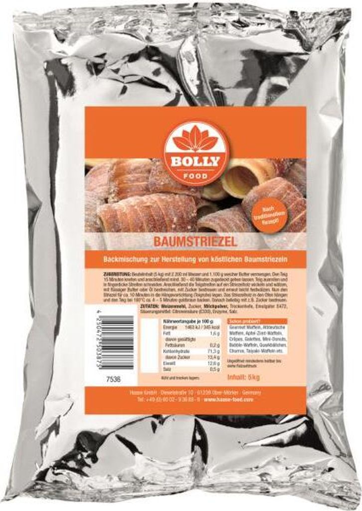 Baking mix 5 kg Baumstriezel ready-mix stick bread campfire