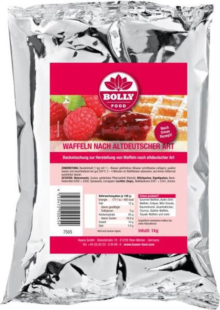 Baking mix Old German Waffles 1 kg bag