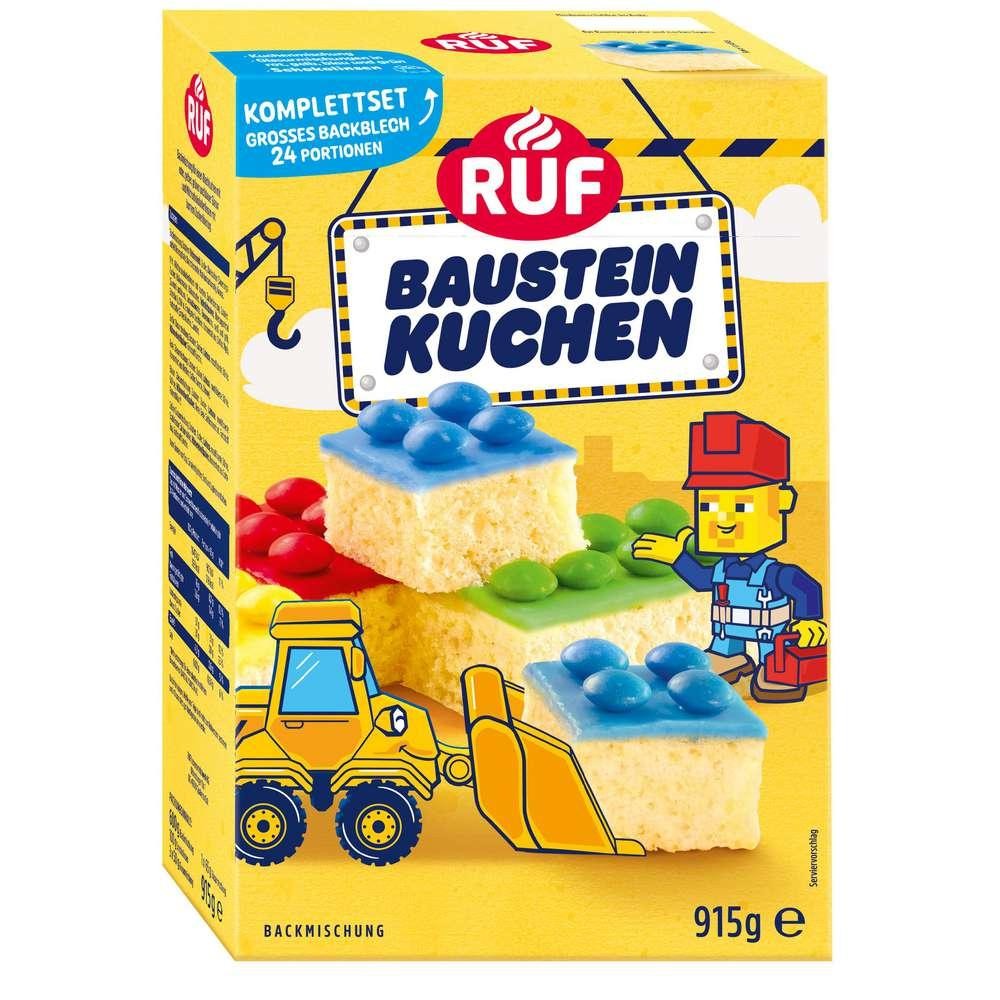 Baking mix, building block cake