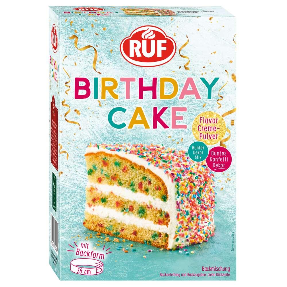Baking mix, Birthday Cake