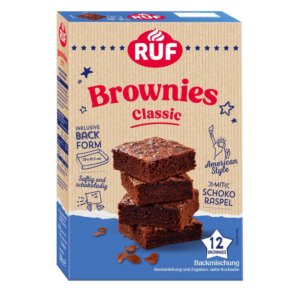 Brownie baking mix, Classic