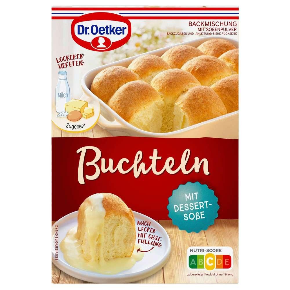 Buchteln baking mix with dessert sauce