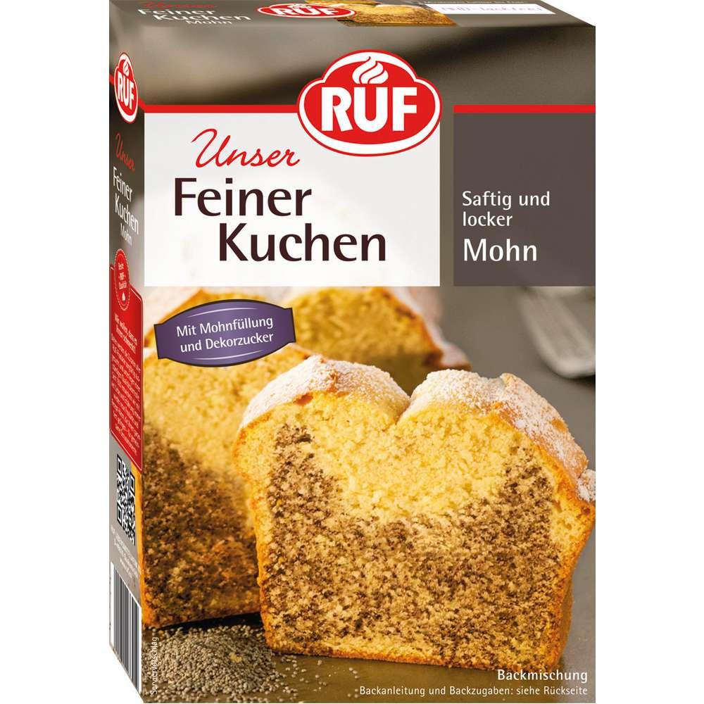 Baking mix fine cakes, poppy seeds